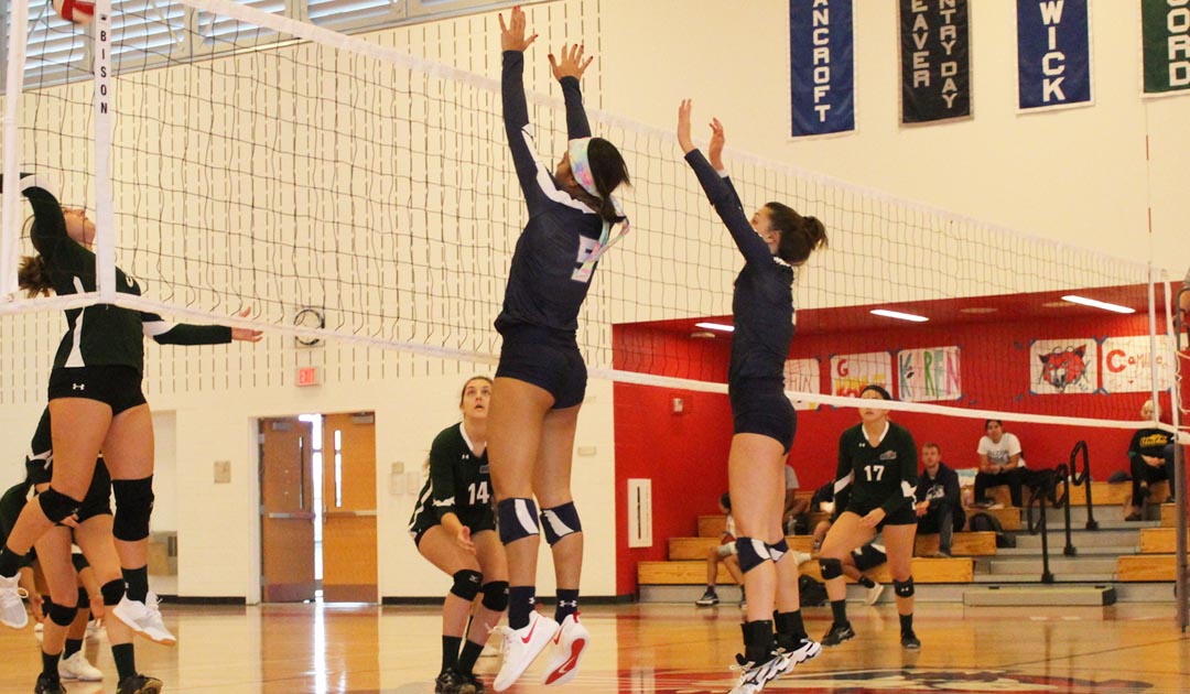 Falcons Volleyball Makes It Four Straight With A Sweep Over The Bison, 3-0