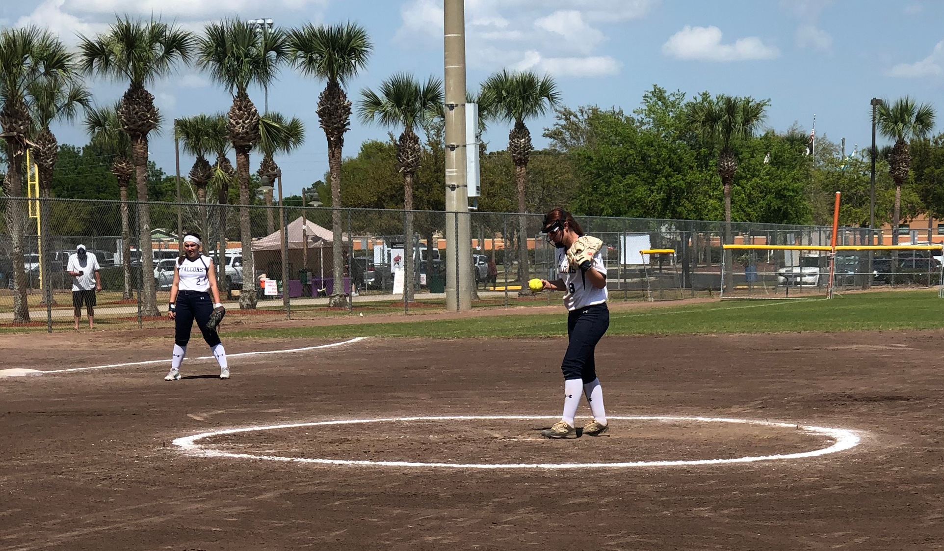 Softball: Falcons suffer a pair of losses at THE Spring Games