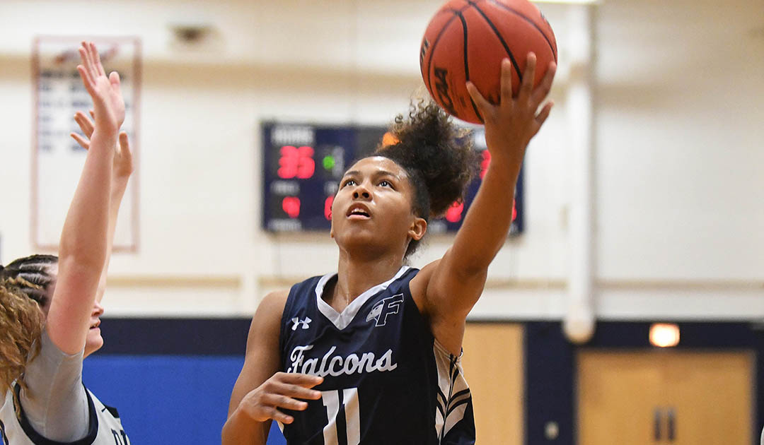Women's Basketball: Falcons fall at Trinity College