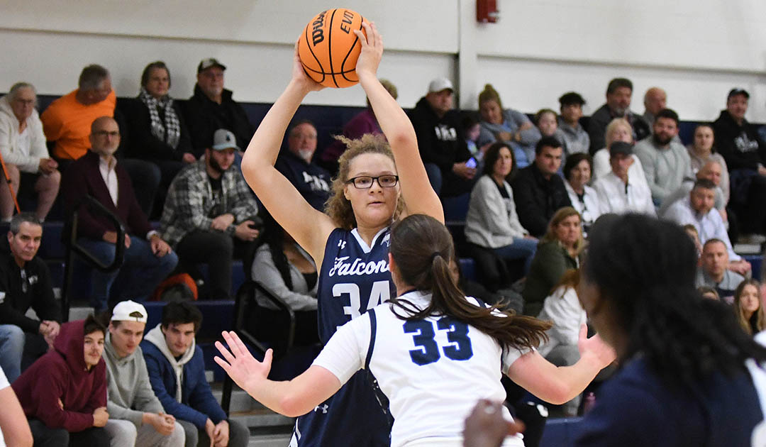 Women's Basketball: Falcons downed by Rivier