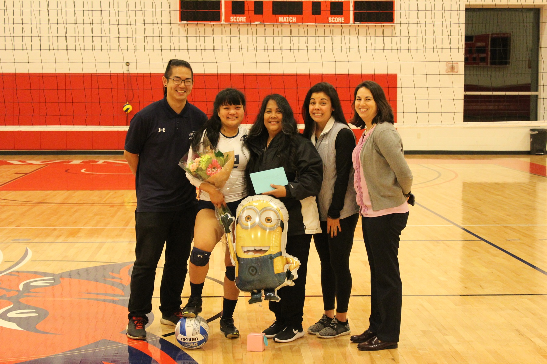 Senior Natie Manalo Helps The Falcons Soar Over The Bucs, 3-1, On Her Senior Night
