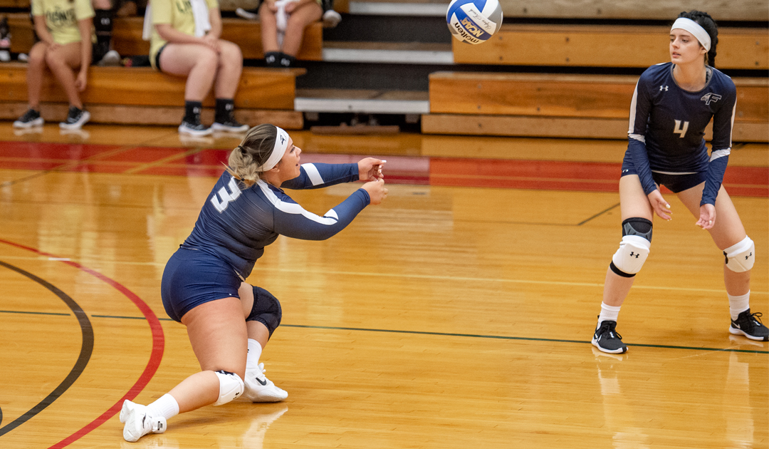 Women's Volleyball Cruises To A Doubleheader Sweep Of The Gators