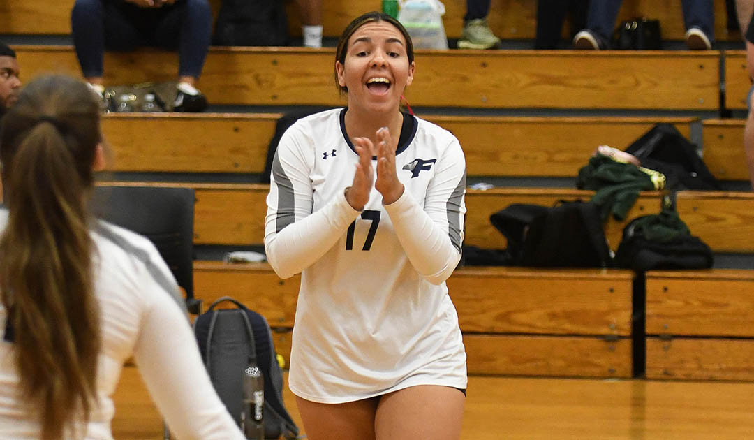 Women's Volleyball: Falcons take two at Mass Maritime
