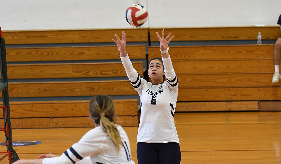 Women's Volleyball: Falcons sweep Lesley, 3-0